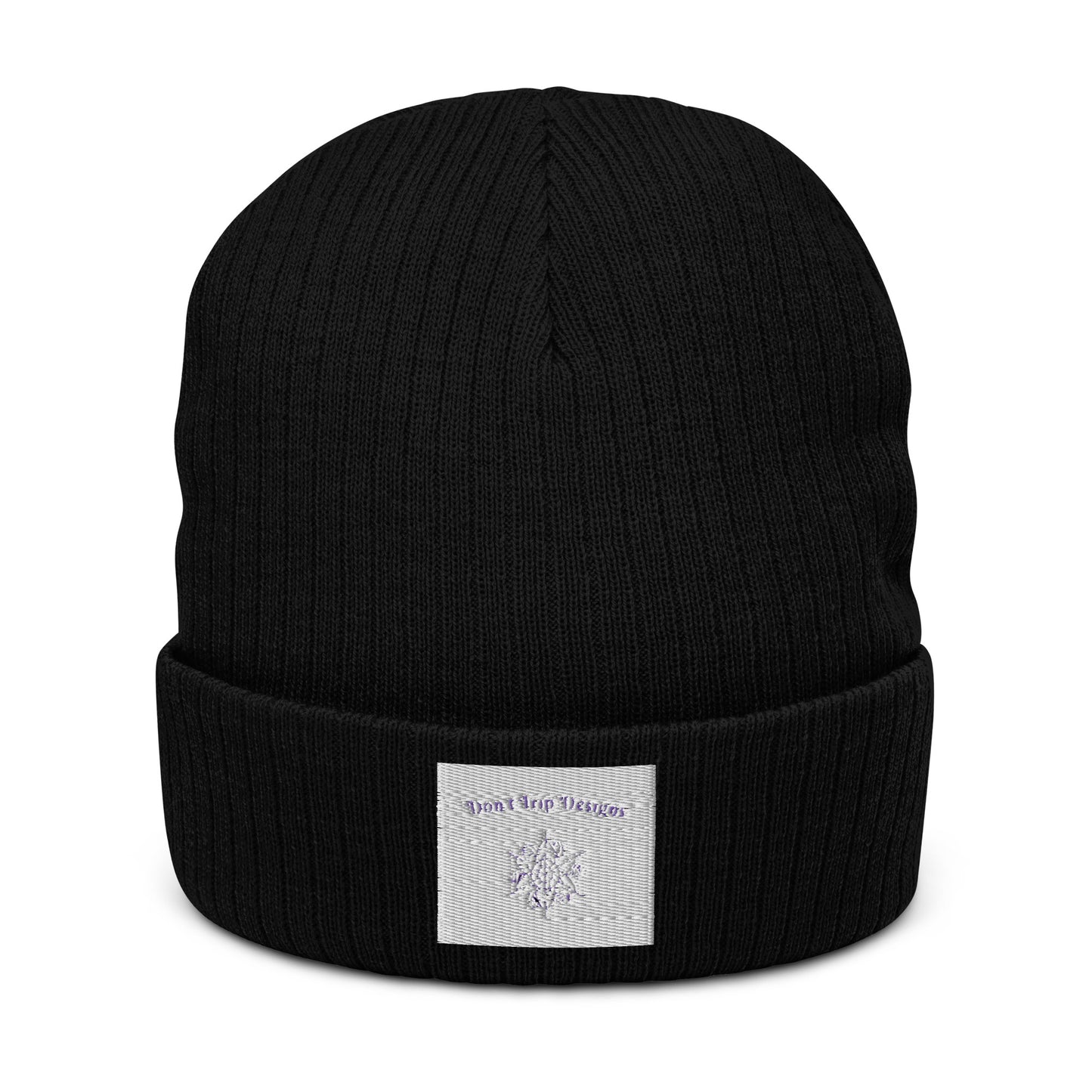 Ribbed knit beanie