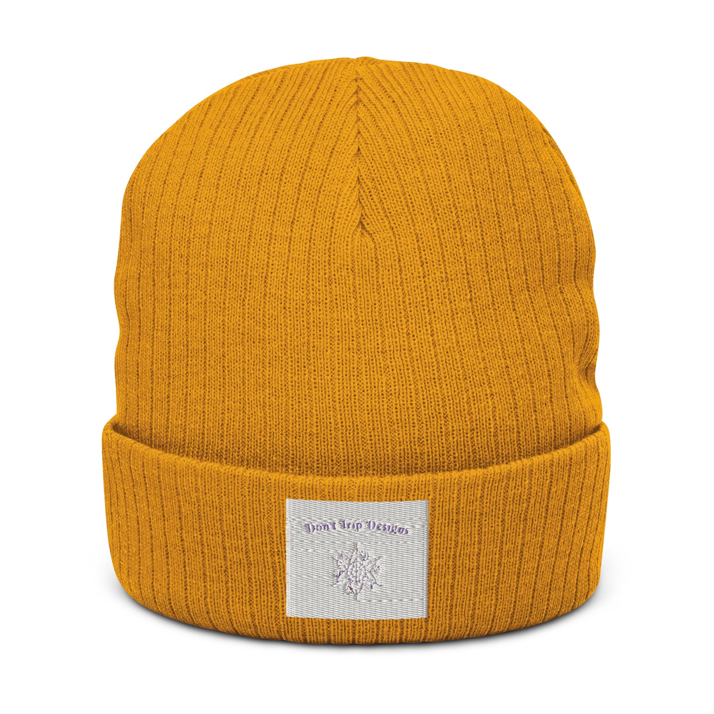 Ribbed knit beanie