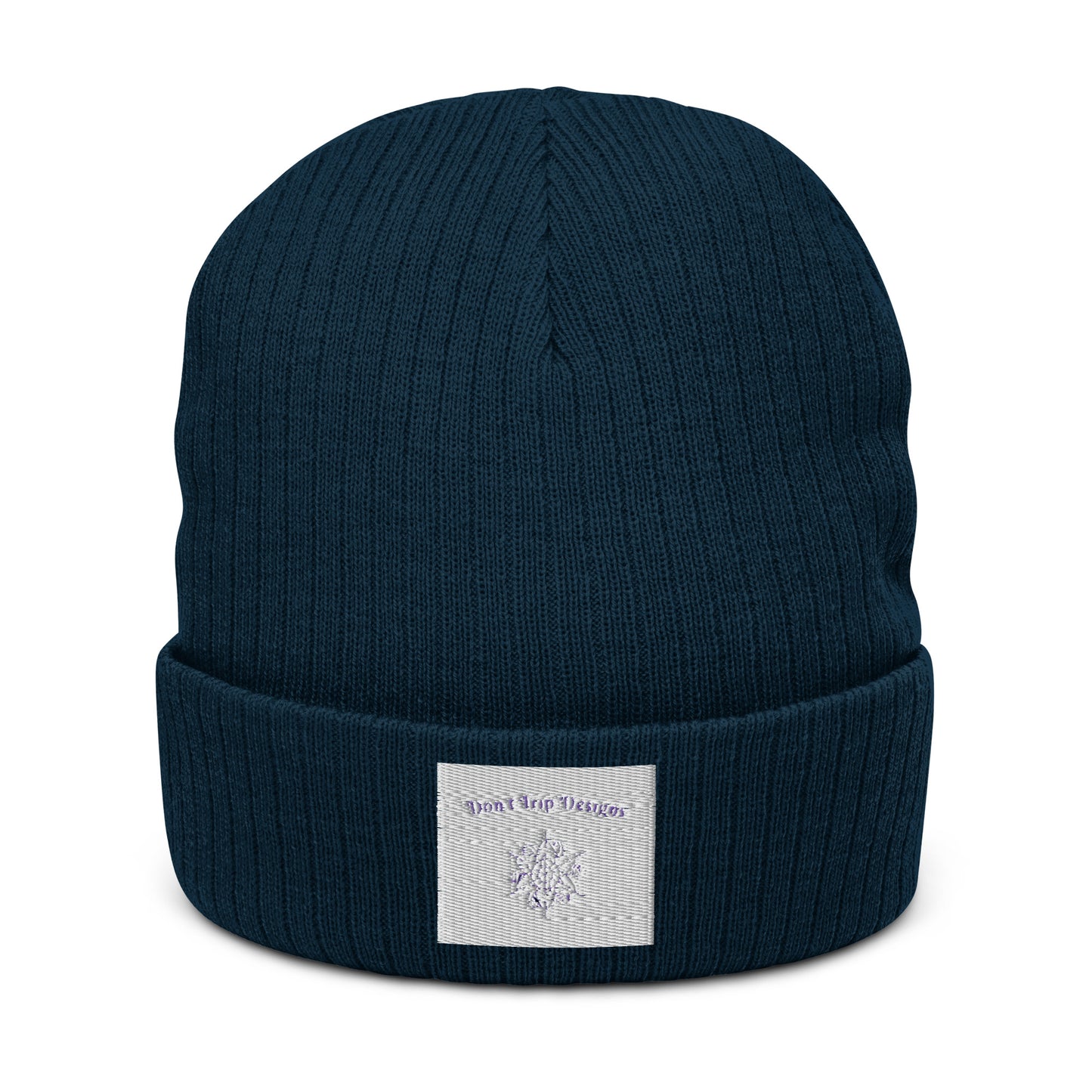 Ribbed knit beanie