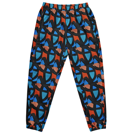 Unisex Orange Pieces track pants