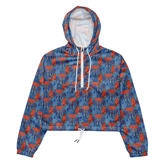 Women’s Elephant cropped windbreaker