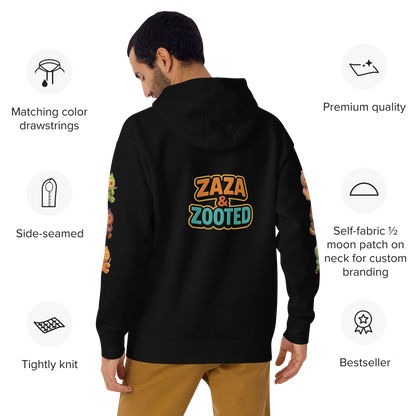 VERY LIMITED RUN - ZAZA and ZOOTED - Unisex Hoodie