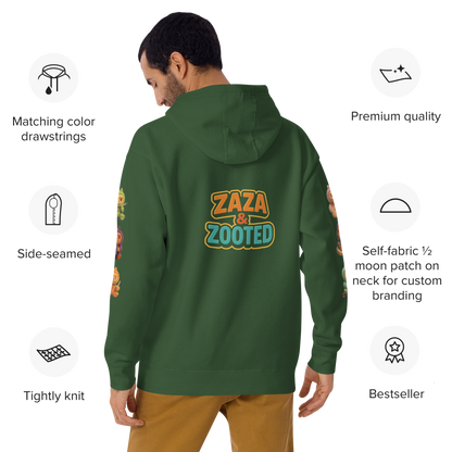 VERY LIMITED RUN - ZAZA and ZOOTED - Unisex Hoodie