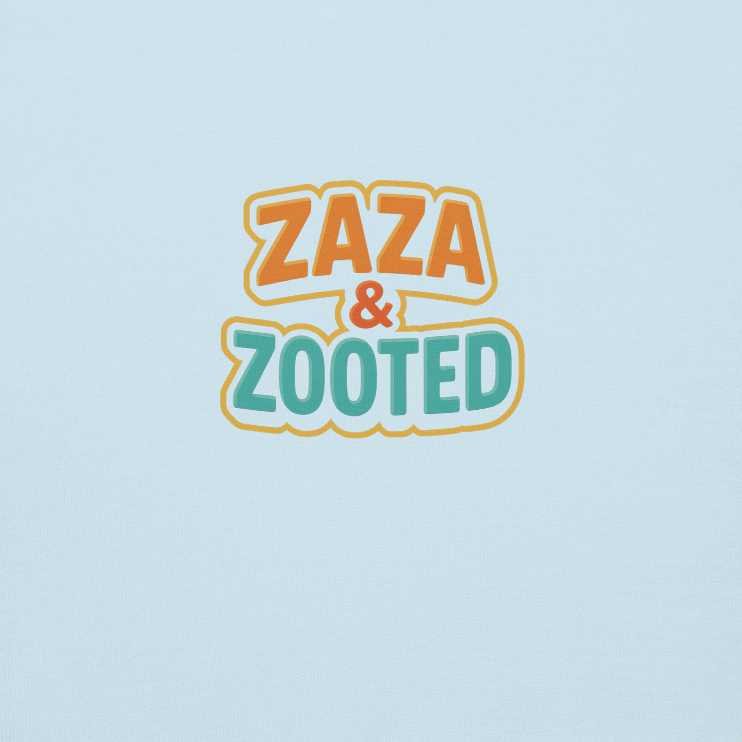 VERY LIMITED RUN - ZAZA and ZOOTED - Unisex Hoodie