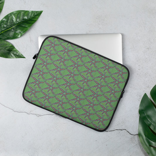 Ninja Flower Laptop Sleeve