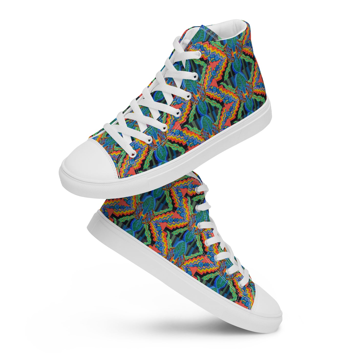 Men’s Symmetry high top canvas shoes