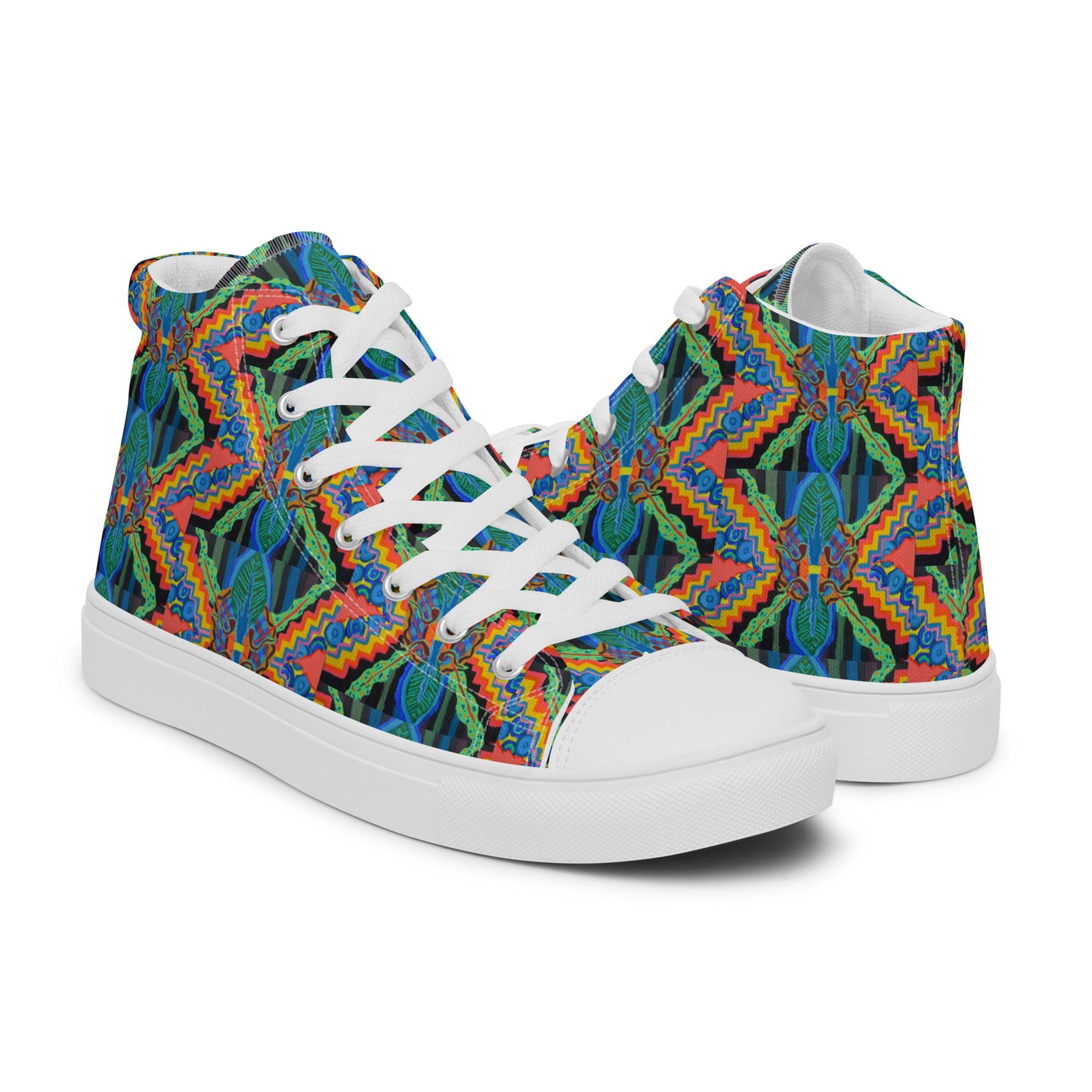 Men’s Symmetry high top canvas shoes