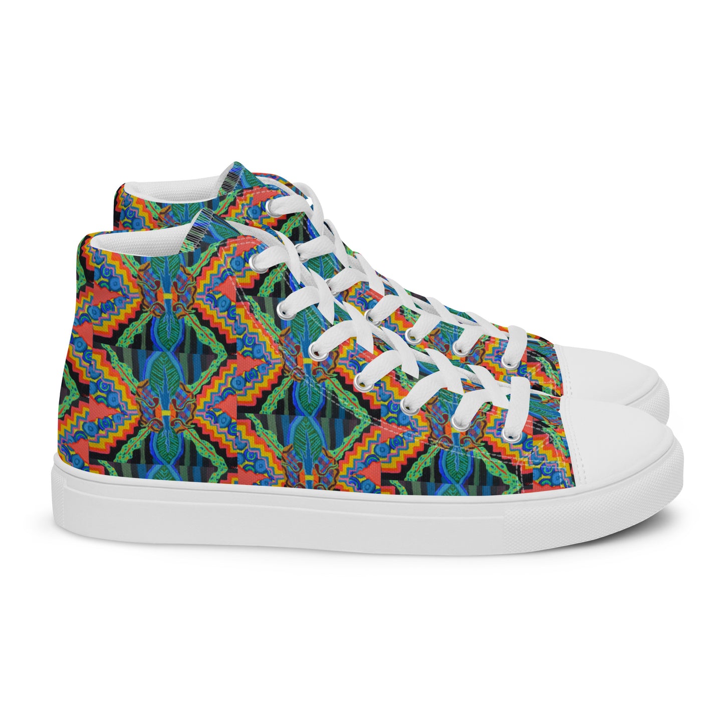 Men’s Symmetry high top canvas shoes