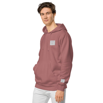 Unisex pigment-dyed hoodie