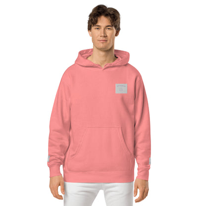 Unisex pigment-dyed hoodie