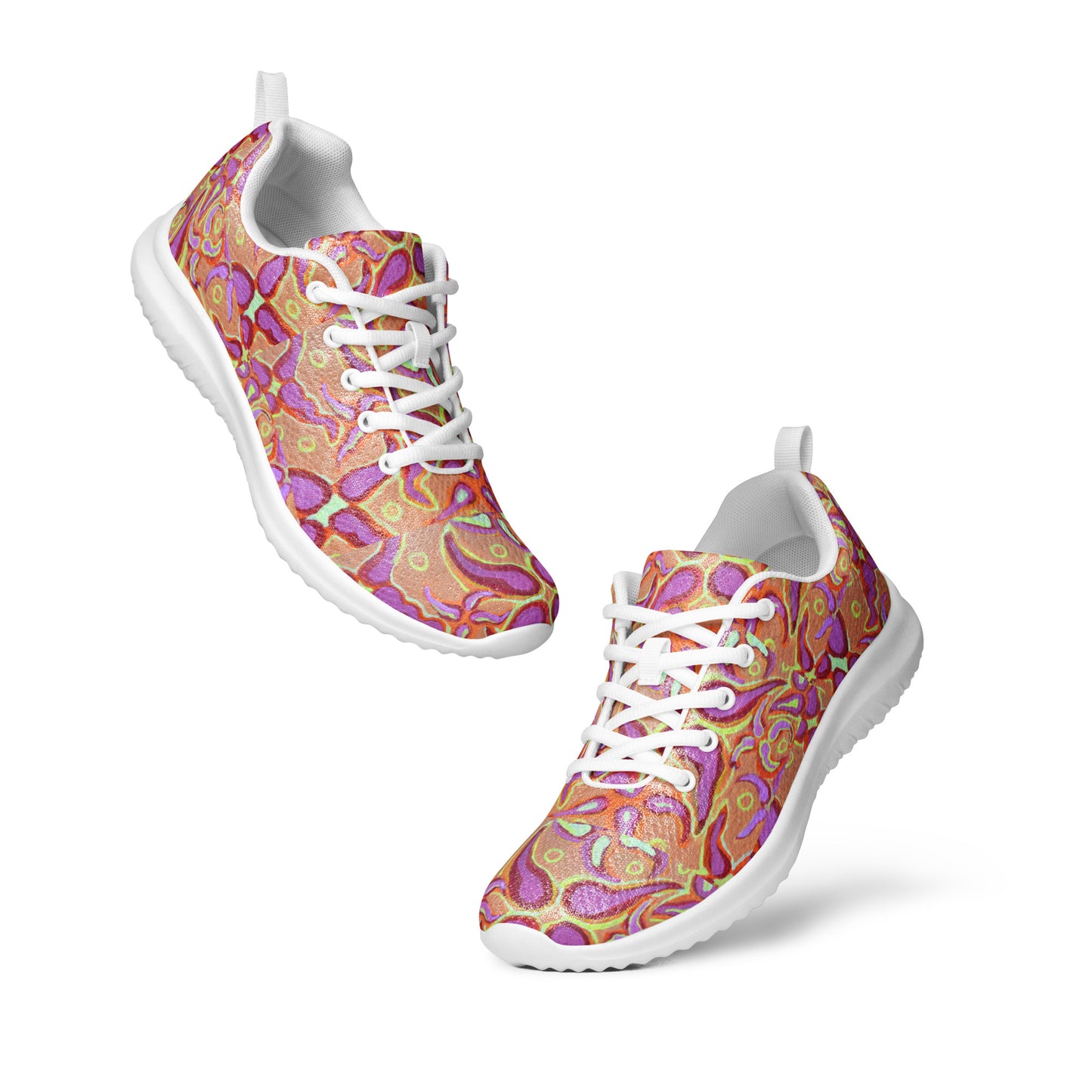 Women’s Pink Star athletic shoes